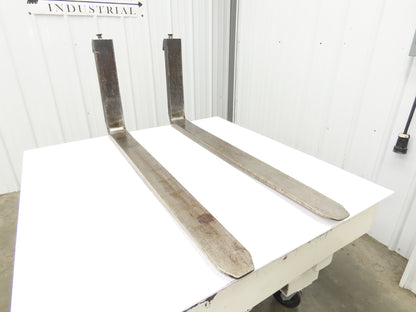 Cascade B2B48SD 4 X 48" Class 2 Steel Forklift Forks 16" Carriage 1-Pair