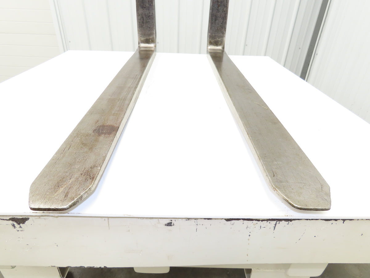 Cascade B2B48SD 4 X 48" Class 2 Steel Forklift Forks 16" Carriage 1-Pair