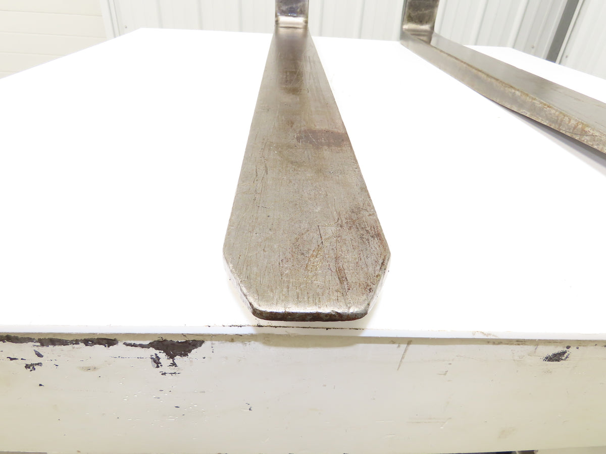 Cascade B2B48SD 4 X 48" Class 2 Steel Forklift Forks 16" Carriage 1-Pair