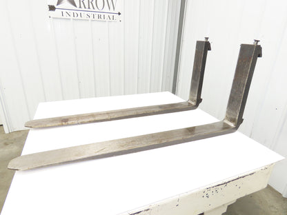 Cascade B2B48SD 4 X 48" Class 2 Steel Forklift Forks 16" Carriage 1-Pair