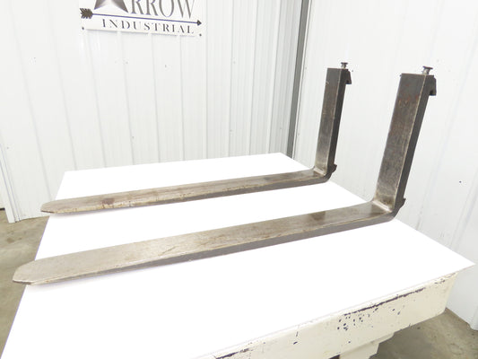 Cascade B2B48SD 4 X 48" Class 2 Steel Forklift Forks 16" Carriage 1-Pair