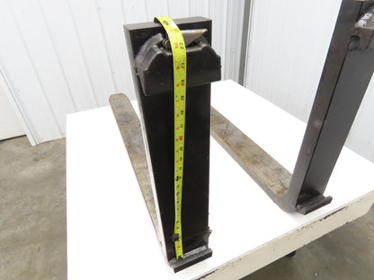 2313013 5 X 48" Class 3 Steel Forklift Forks 20" Carriage 1-Pair