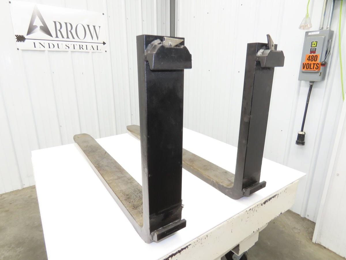 2313013 5 X 48" Class 3 Steel Forklift Forks 20" Carriage 1-Pair
