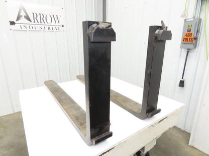 2313013 5 X 48" Class 3 Steel Forklift Forks 20" Carriage 1-Pair