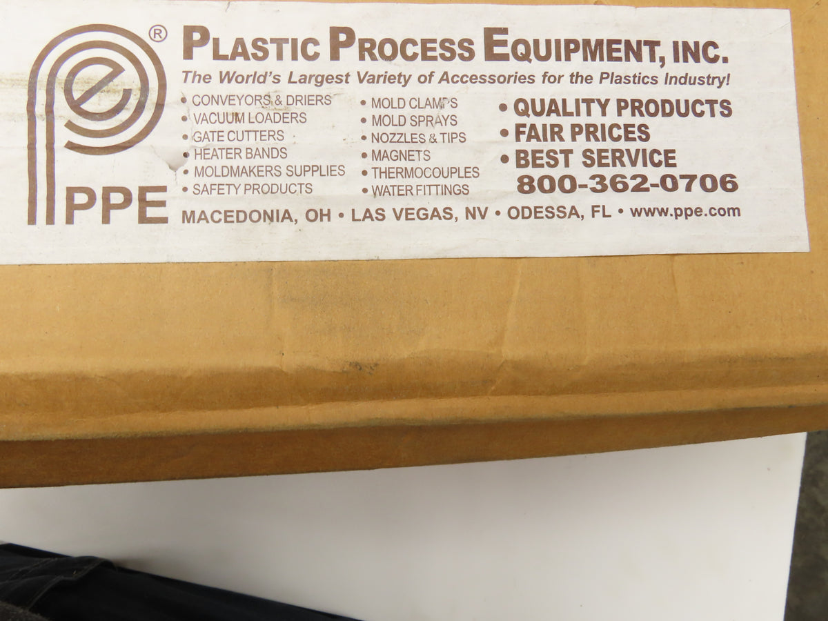 Plastic Process Equipment HT15x10 Dryer Flex Hose 10"x 12' Injection Molding
