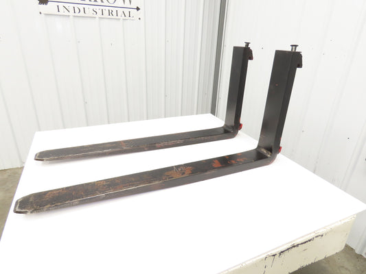 Cascade 7200020 4 X 42" Class 2 Steel Forklift Forks 16" Carriage 1-Pair
