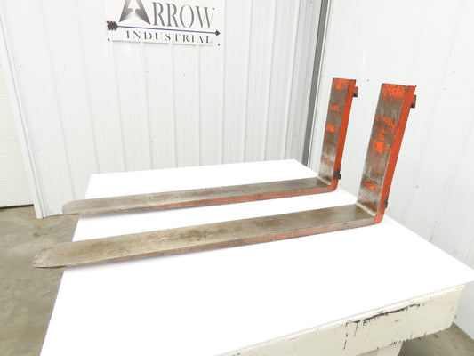 Toyota B-130-U2230-71 5X47.5" Class 2 Steel Forklift Forks 16" Carriage 1-Pair