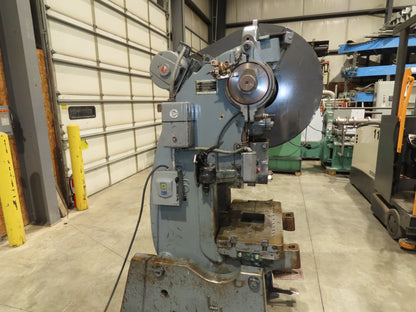 L&J No 36 Mechanical OBI Punch Press 36 Ton 3" Stroke 3Hp 3Ph Brake
