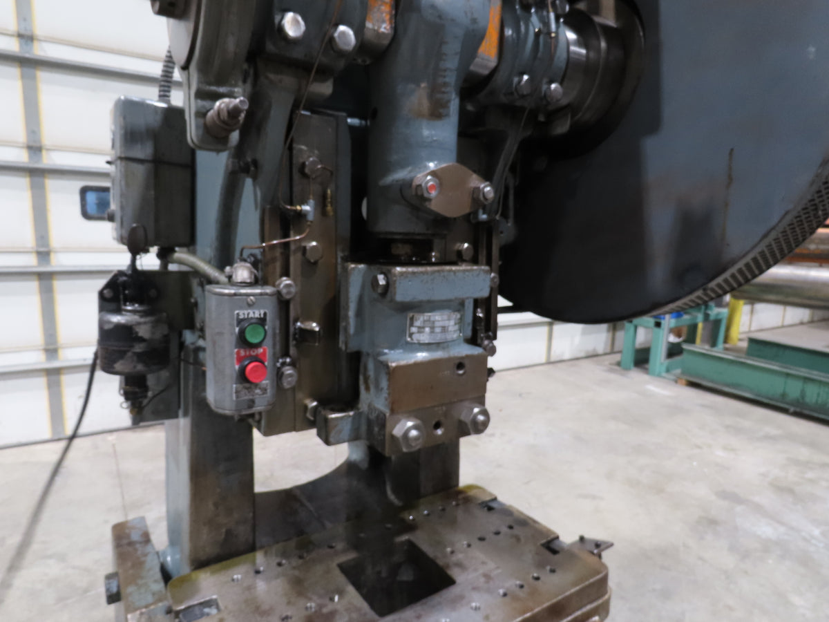 L&J No 36 Mechanical OBI Punch Press 36 Ton 3" Stroke 3Hp 3Ph Brake