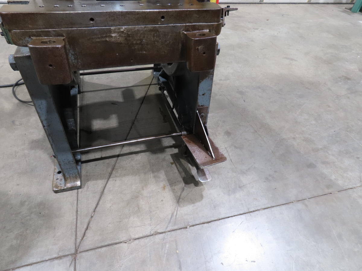 L&J No 36 Mechanical OBI Punch Press 36 Ton 3" Stroke 3Hp 3Ph Brake