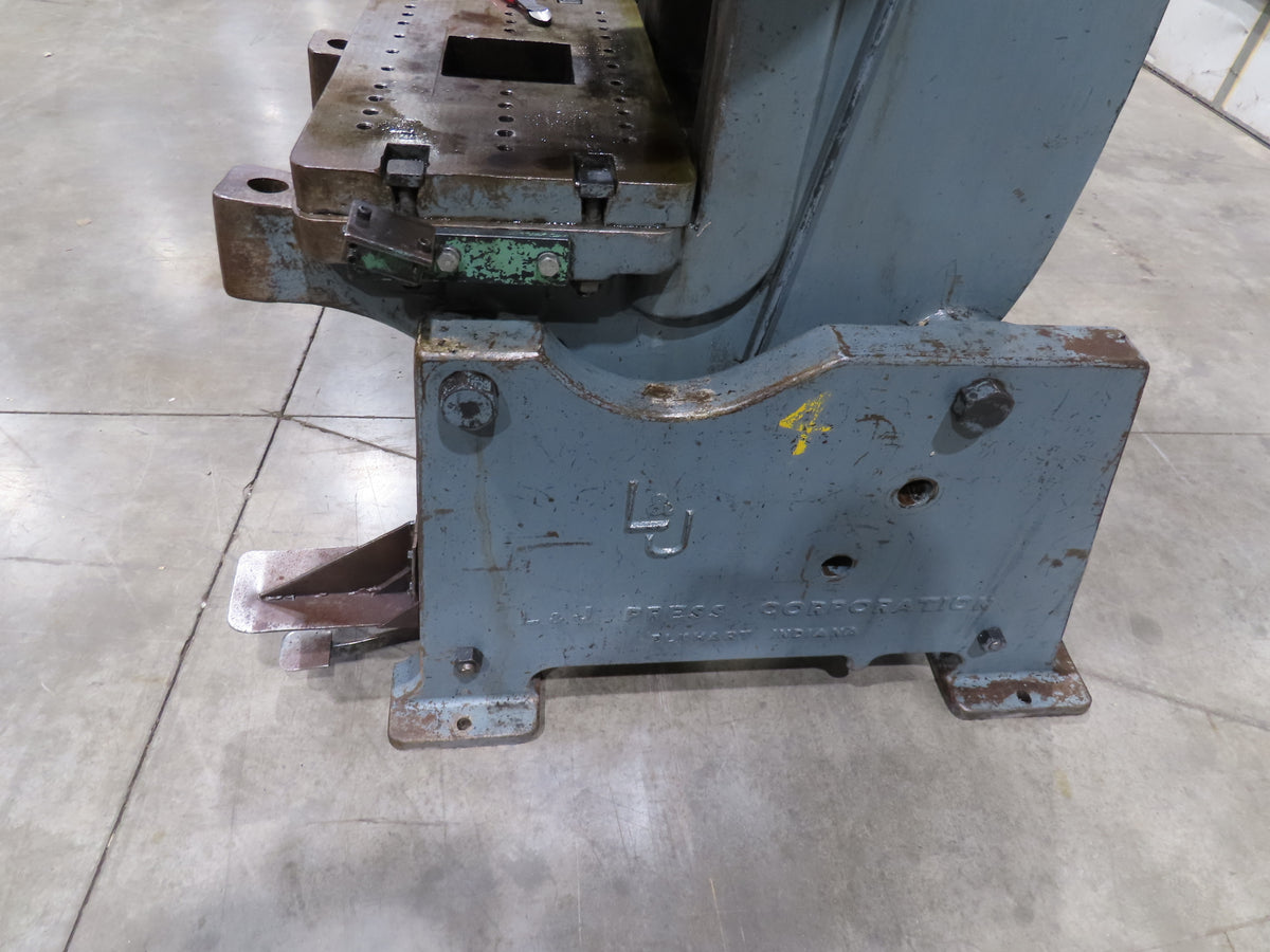 L&J No 36 Mechanical OBI Punch Press 36 Ton 3" Stroke 3Hp 3Ph Brake