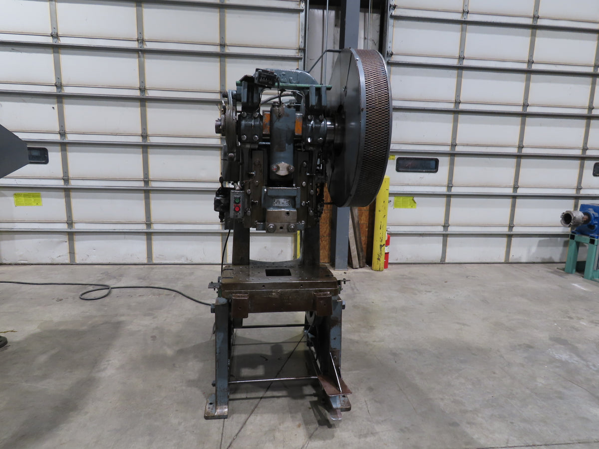 L&J No 36 Mechanical OBI Punch Press 36 Ton 3" Stroke 3Hp 3Ph Brake