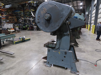 L&J No 36 Mechanical OBI Punch Press 36 Ton 3" Stroke 3Hp 3Ph Brake