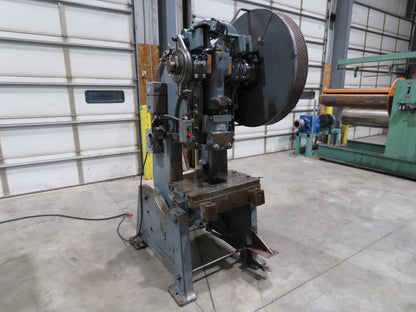L&J No 36 Mechanical OBI Punch Press 36 Ton 3" Stroke 3Hp 3Ph Brake