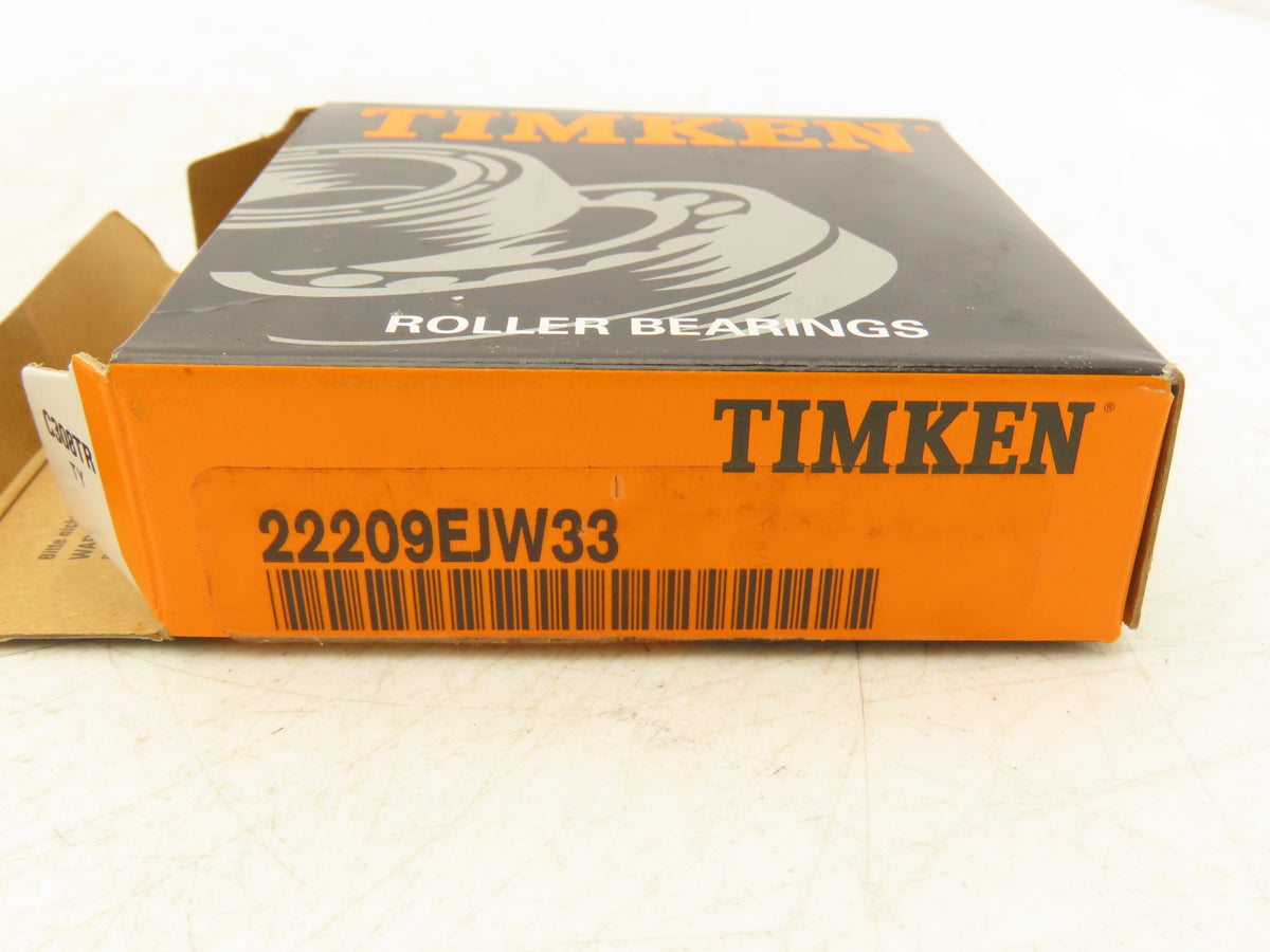 Timken 22209EJW33 Spherical Roller Bearing 45mm ID 85mm OD 23mm Width Open
