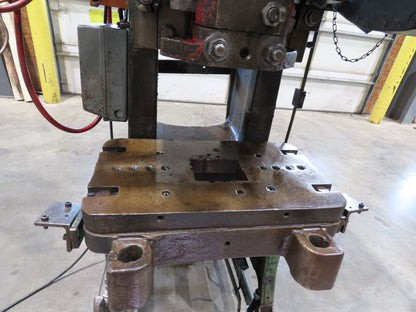 Federal No 3 Mechanical OBI Punch Press 26 Ton 2-3/8" Stroke 6" Throat 1Hp 3Ph