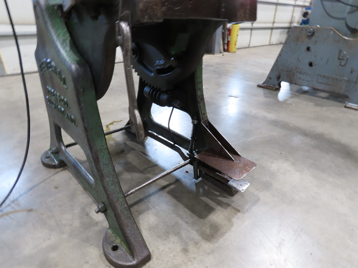 Federal No 3 Mechanical OBI Punch Press 26 Ton 2-3/8" Stroke 6" Throat 1Hp 3Ph
