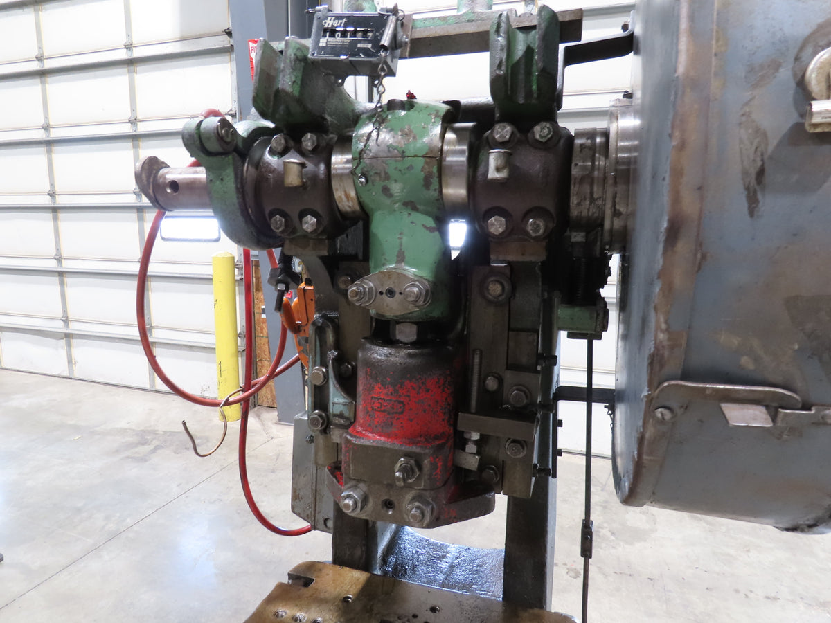 Federal No 3 Mechanical OBI Punch Press 26 Ton 2-3/8" Stroke 6" Throat 1Hp 3Ph