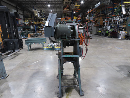 Federal No 3 Mechanical OBI Punch Press 26 Ton 2-3/8" Stroke 6" Throat 1Hp 3Ph