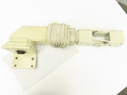 Hoffman HMI Support Arm 80x80mm Tube w/Intermediate Joint Wall Mount Swivel 26"L