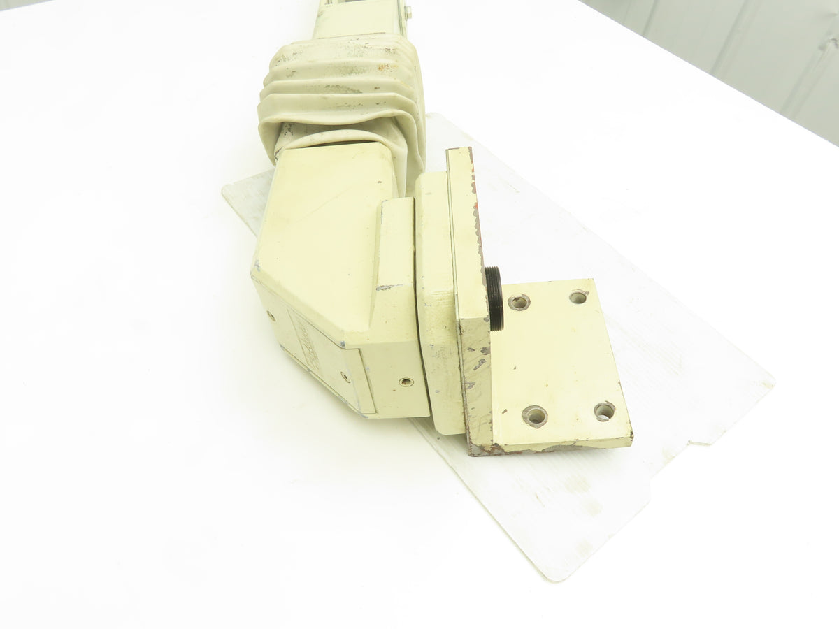 Hoffman HMI Support Arm 80x80mm Tube w/Intermediate Joint Wall Mount Swivel 26"L