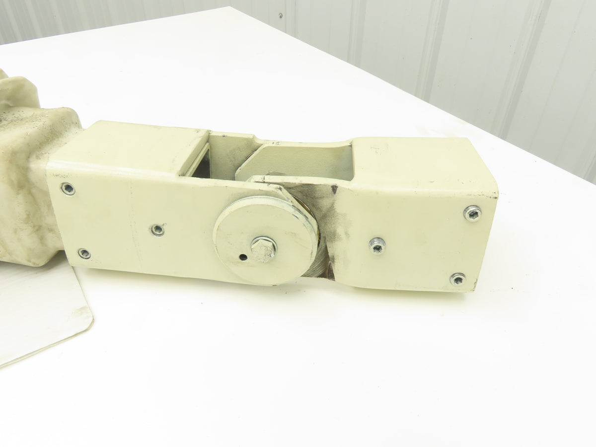 Hoffman HMI Support Arm 80x80mm Tube w/Intermediate Joint Wall Mount Swivel 26"L