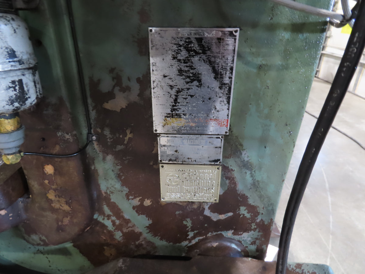 L&J No 36 Mechanical OBI Punch Press 36 Ton 3" Stroke 10Hp VFD Drive