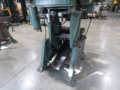 L&J No 36 Mechanical OBI Punch Press 36 Ton 3" Stroke 10Hp VFD Drive
