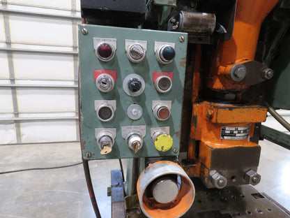 L&J No 36 Mechanical OBI Punch Press 36 Ton 3" Stroke 10Hp VFD Drive
