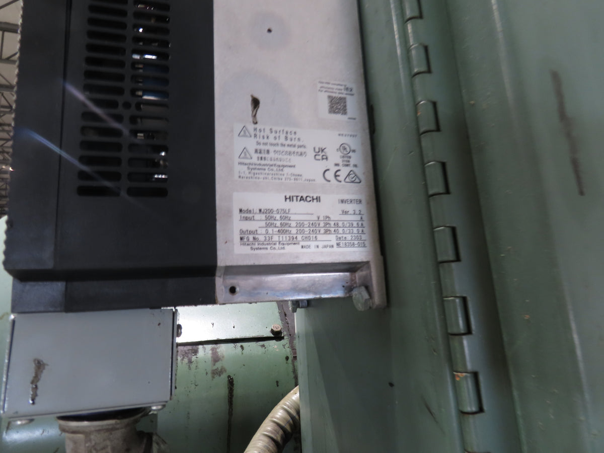 L&J No 36 Mechanical OBI Punch Press 36 Ton 3" Stroke 10Hp VFD Drive