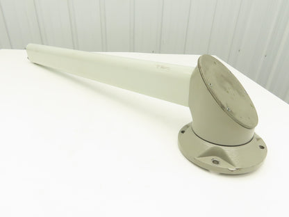 Rittal CP-L Enclosure Support Arm 90° Swivel Hinge Wall Mount 800mm 34"L