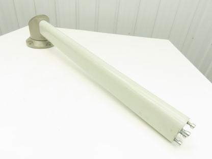 Rittal CP-L Enclosure Support Arm 90° Swivel Hinge Wall Mount 800mm 34"L