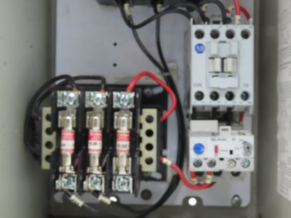 Allen Bradley 112-C09AAA1F-6P IEC Combination Motor Starter Disconnect 230V 3PH