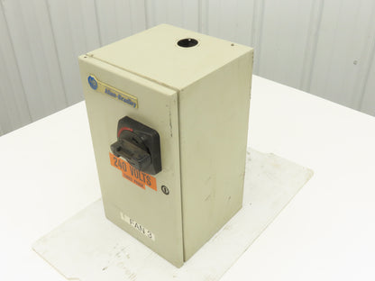 Allen Bradley 112-C09AAA1F-6P IEC Combination Motor Starter Disconnect 230V 3PH