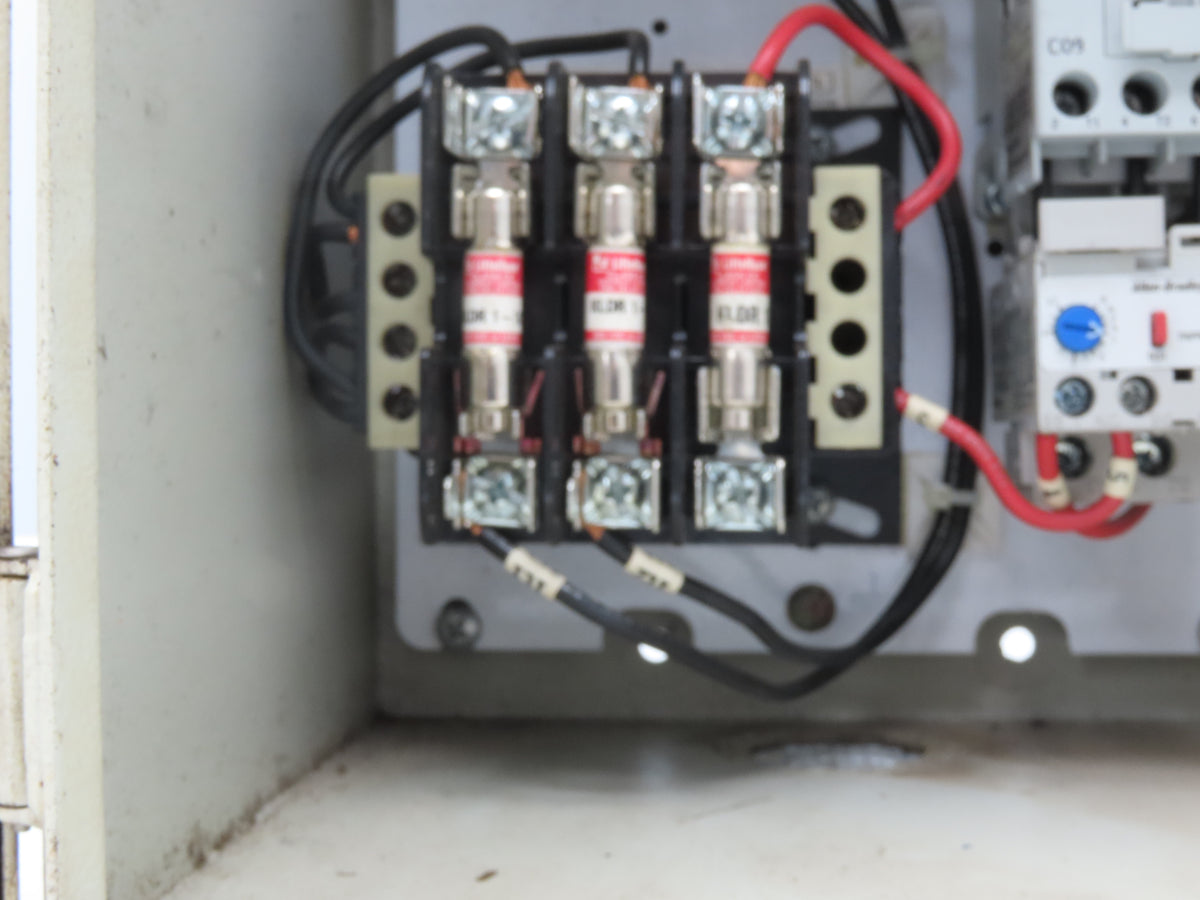 Allen Bradley 112-C09AAA1F-6P IEC Combination Motor Starter Disconnect 230V 3PH