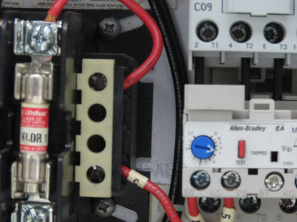 Allen Bradley 112-C09AAA1F-6P IEC Combination Motor Starter Disconnect 230V 3PH
