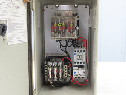 Allen Bradley 112-C09AAA1E-6P IEC Combination Motor Starter Disconnect 230V 3PH