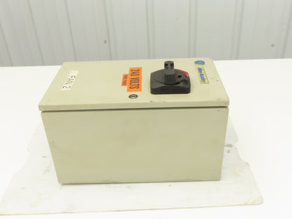 Allen Bradley 112-C09AAA1E-6P IEC Combination Motor Starter Disconnect 230V 3PH