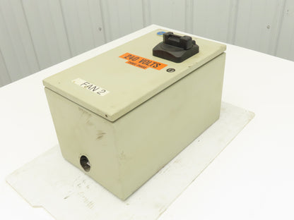 Allen Bradley 112-C09AAA1E-6P IEC Combination Motor Starter Disconnect 230V 3PH