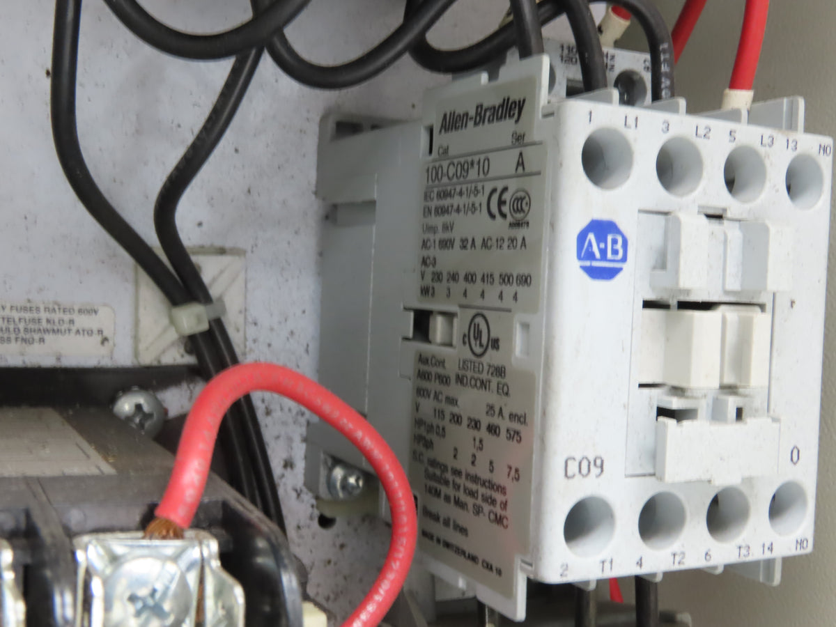 Allen Bradley 112-C09AAA1E-6P IEC Combination Motor Starter Disconnect 230V 3PH