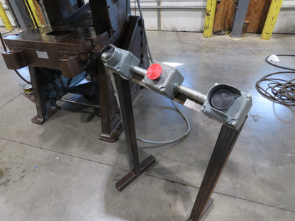 L&J 50 Mechanical OBI Punch Press 50 Ton 18"x 30" Bed 4" Stroke Air Clutch