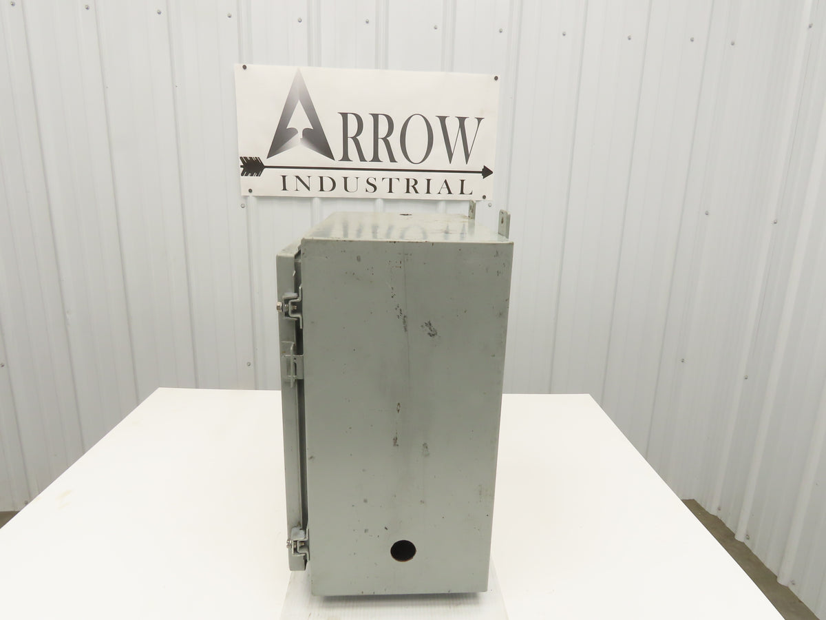 Hoffman A201610LP Wall Mount Electrical JIC Enclosure 20x16x10" Control Panel