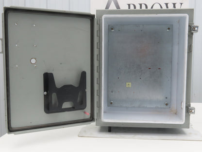 Hoffman A201610LP Wall Mount Electrical JIC Enclosure 20x16x10" Control Panel