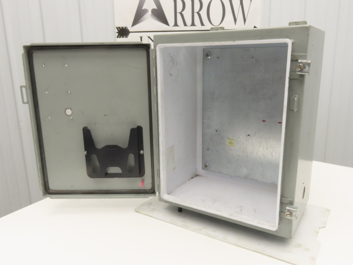 Hoffman A201610LP Wall Mount Electrical JIC Enclosure 20x16x10" Control Panel