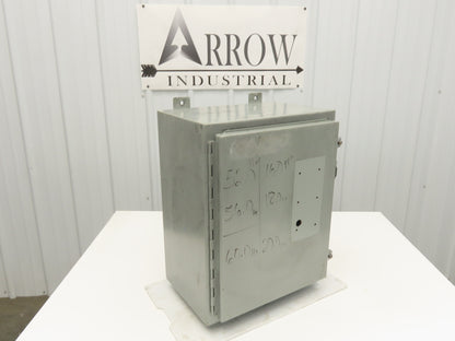 Hoffman A201610LP Wall Mount Electrical JIC Enclosure 20x16x10" Control Panel