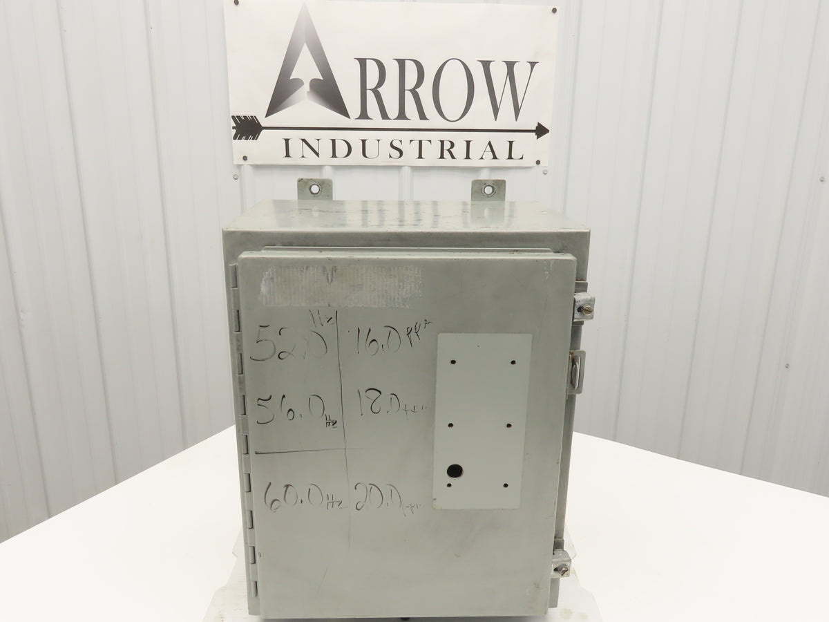 Hoffman A201610LP Wall Mount Electrical JIC Enclosure 20x16x10" Control Panel