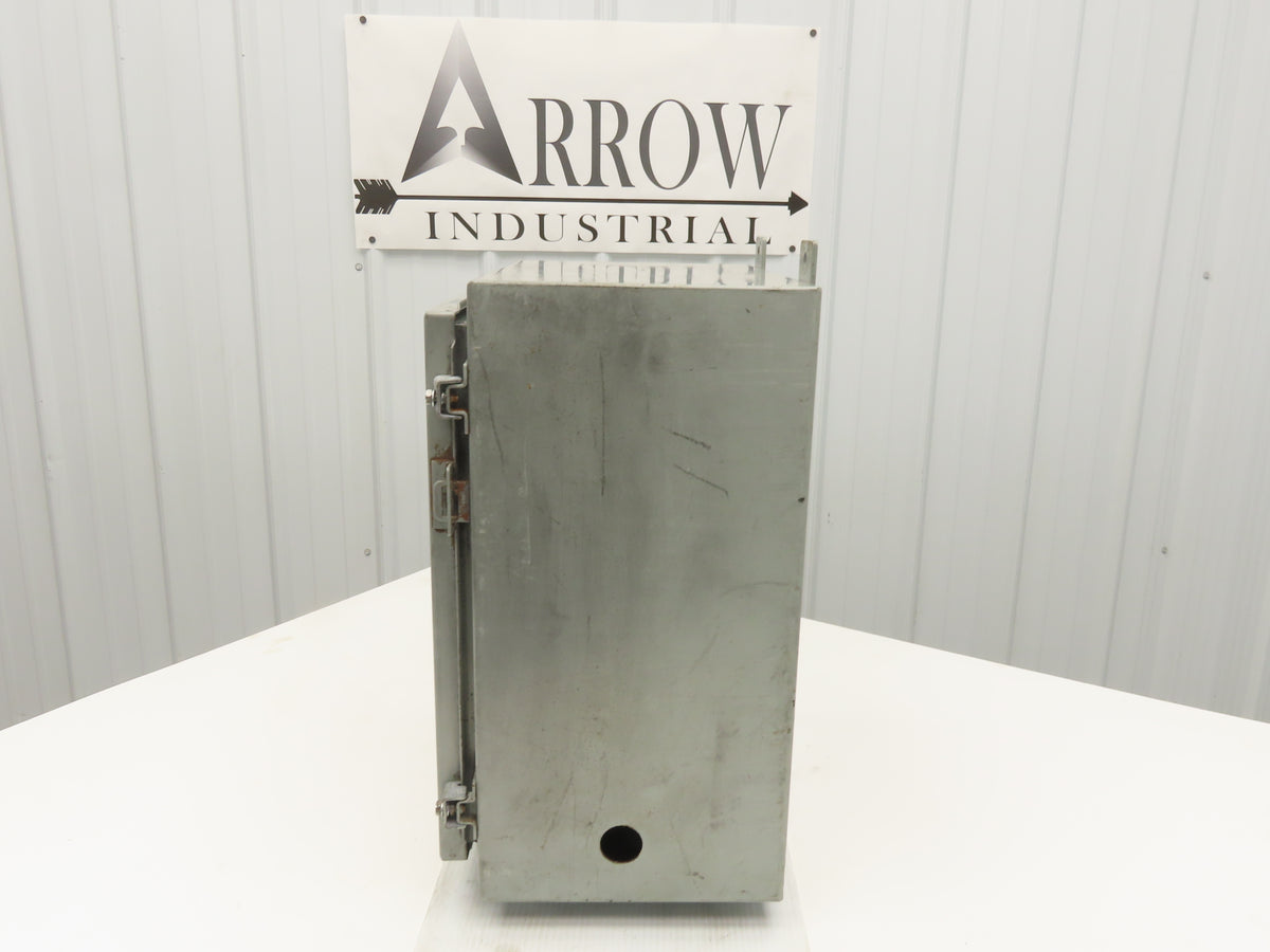 Hoffman A201610LP Wall Mount Electrical JIC Enclosure 20x16x10" Control Panel