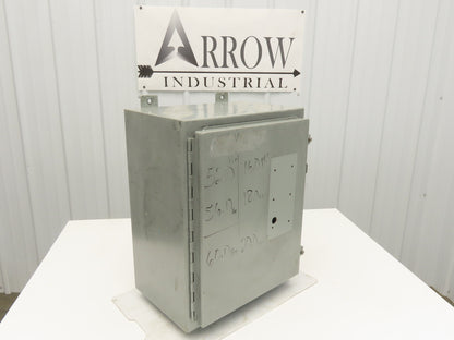 Hoffman A201610LP Wall Mount Electrical JIC Enclosure 20x16x10" Control Panel