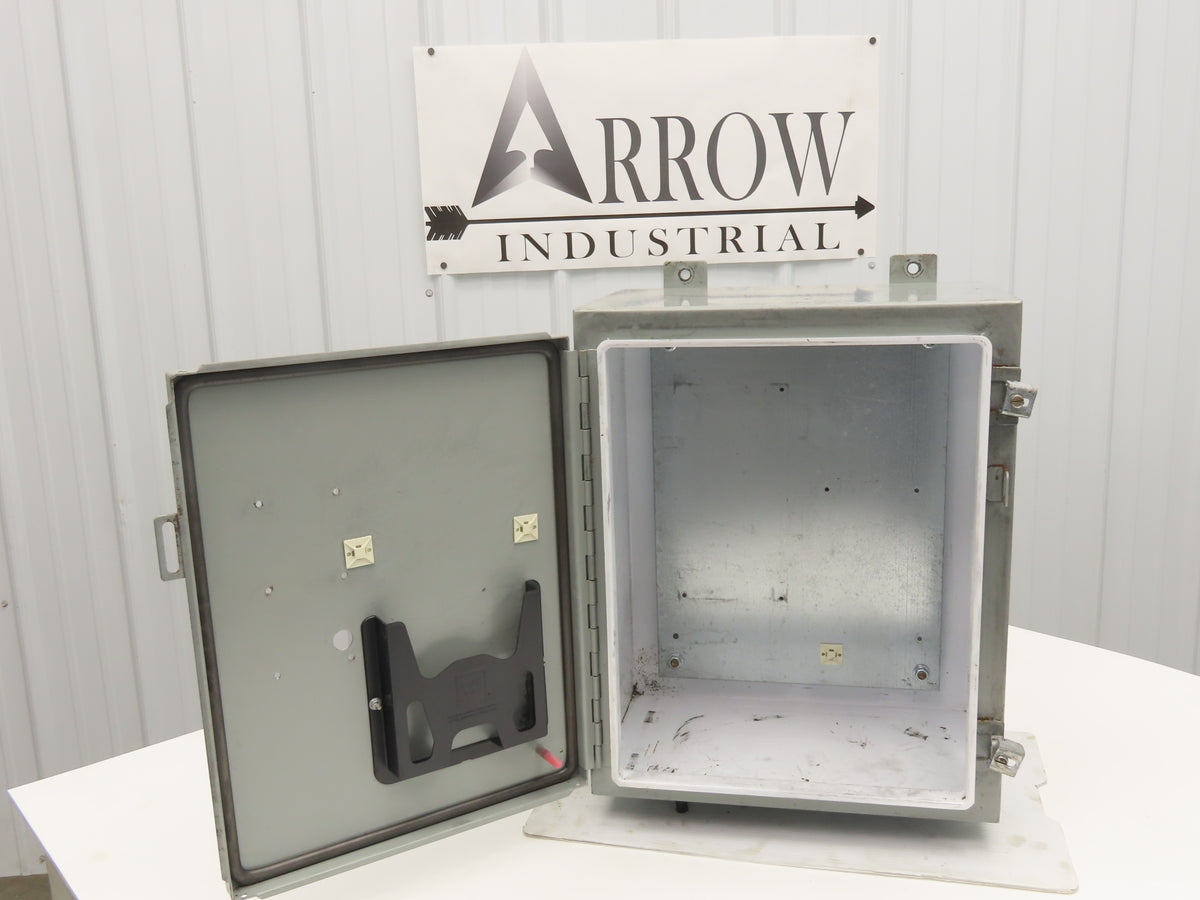 Hoffman A201610LP Wall Mount Electrical JIC Enclosure 20x16x10" Control Panel