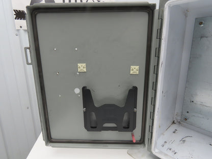Hoffman A201610LP Wall Mount Electrical JIC Enclosure 20x16x10" Control Panel